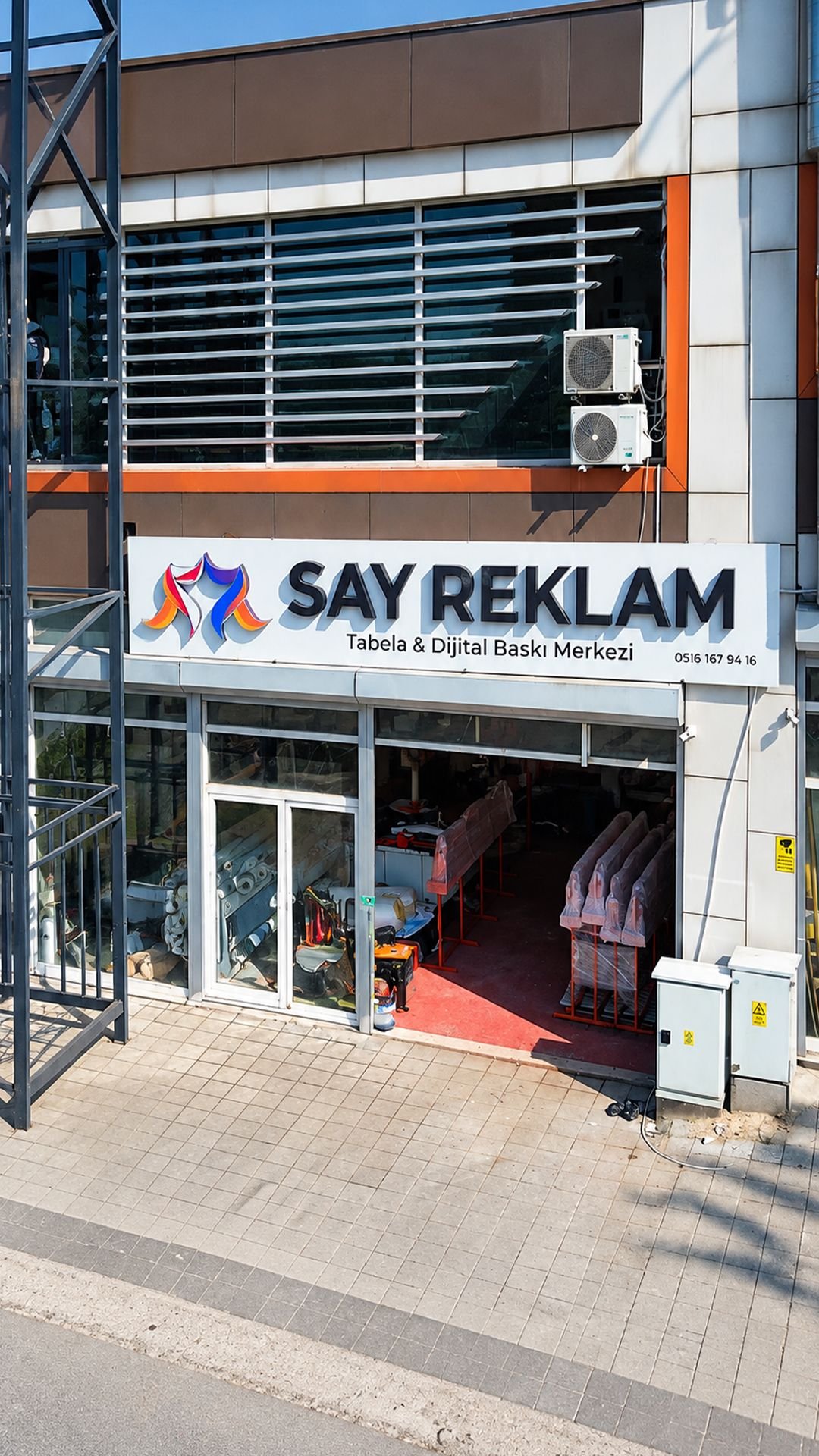 Say Reklam Tabela & Dijital Baskı Merkezi dış cephesi